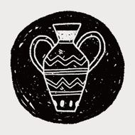 African Vase doodle N6