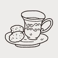 afternoon tea doodle N6