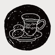 afternoon tea doodle N9