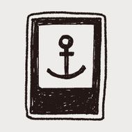 Anchor doodle N13