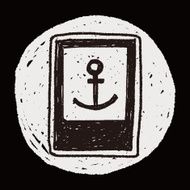 Anchor doodle N15