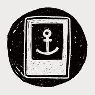 Anchor doodle N16