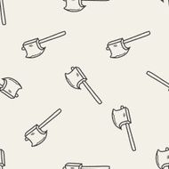ax doodle seamless pattern background N2