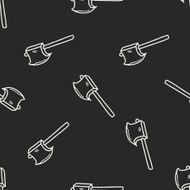 ax doodle seamless pattern background N3