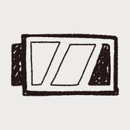 battery doodle drawing N4
