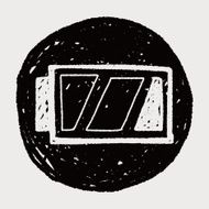 battery doodle drawing N7