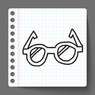 doodle eye glasses N4