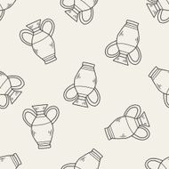 bottle doodle seamless pattern background N4
