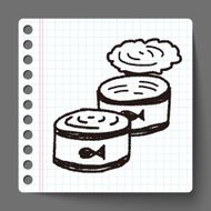 doodle fish can N2