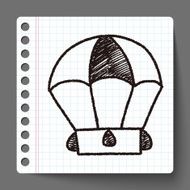 doodle hot air balloon N9