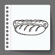 Doodle Hot Dog N4