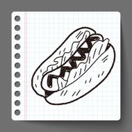 Doodle Hot Dog N5