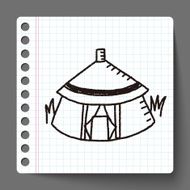 Doodle house N110