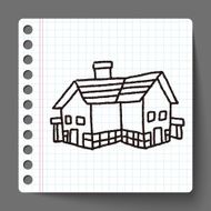 Doodle house N121