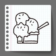 doodle ice cream N17