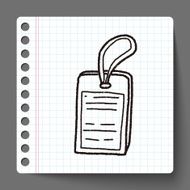 doodle id card N10