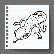 Doodle Lizard N3