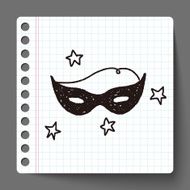 doodle mask N12