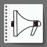 doodle Megaphone N14