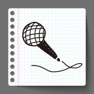 doodle microphone N18