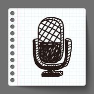 doodle microphone N26