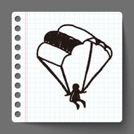 doodle parachute N6