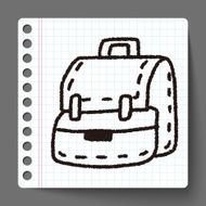 doodle School bag N17