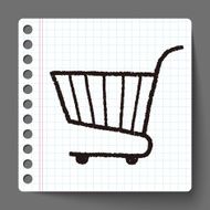 doodle Shopping cart N20