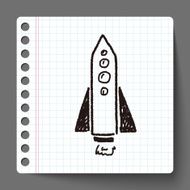Doodle Spaceship N16