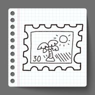 doodle stamp N6