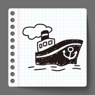 Doodle Steamship N4