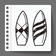 Doodle Surf board N2