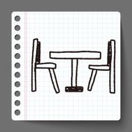 doodle table N8