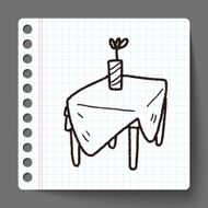 doodle table N9