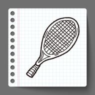 Doodle Tennis racket N7