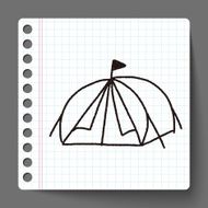 doodle tent N9