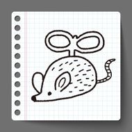 doodle toy mouse N3