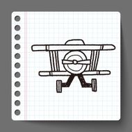 Doodle Toy Plane N4