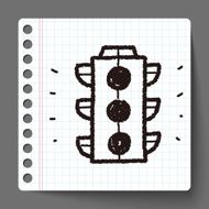 doodle traffic lights N5