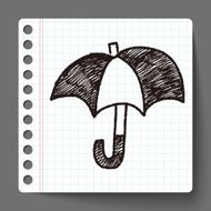 doodle umbrella N3