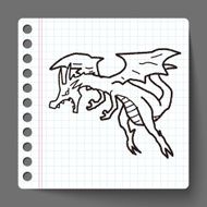 dragon doodle N9