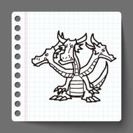 dragon doodle N11