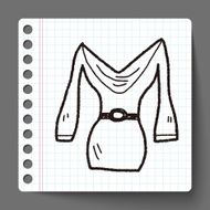 dress doodle N19