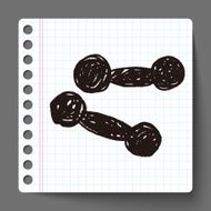 Dumbbell doodle N3