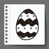 easter egg doodle N49