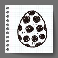 easter egg doodle N51