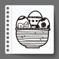 easter egg doodle N59