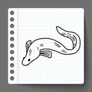 Eel doodle N2