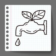 Environmental protection concept Conserve water protect the en N14