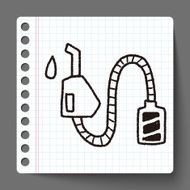 Environmental protection concept Reduce the use of gasoline re N10